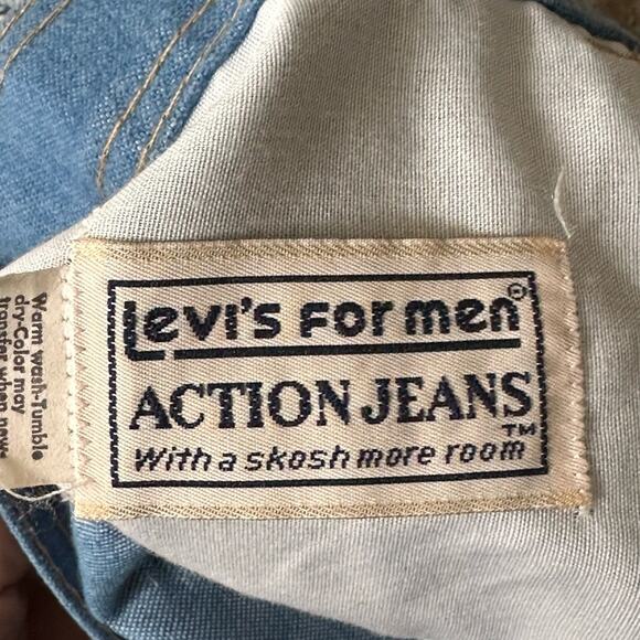 Vintage Men’s Levi’s Orange Label Light Blue Sz 38 - Picture 8 of 8